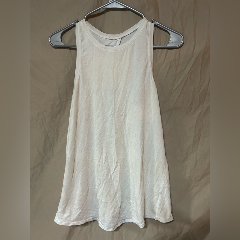 Lululemon All Tied Up Tank Top white Size 6